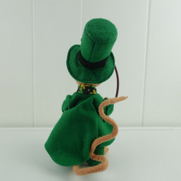 Annalee St. Patrick's Irish Boy Mouse Shamrock Leprechaun - Picture 3 of 8